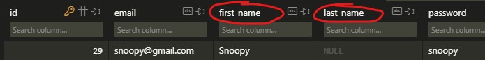 Column Name Mapping