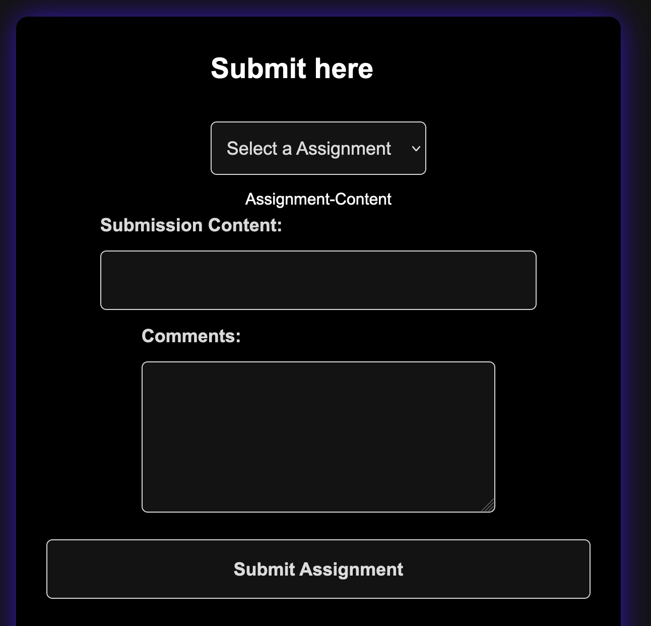 Submissions